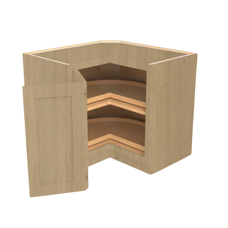 Load image into Gallery viewer, Lazy Susan Base Cabinet 2 Doors, 36&quot; W x 34.5&quot; H x 24&quot; D
