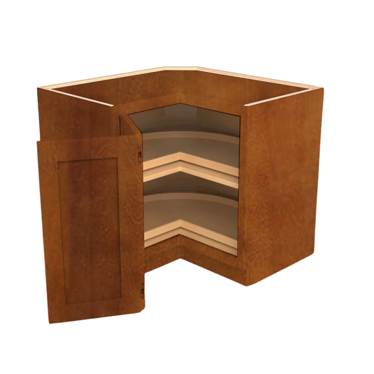 Lazy Susan Base Cabinet 2 Doors, 36" W x 34.5" H x 24" D