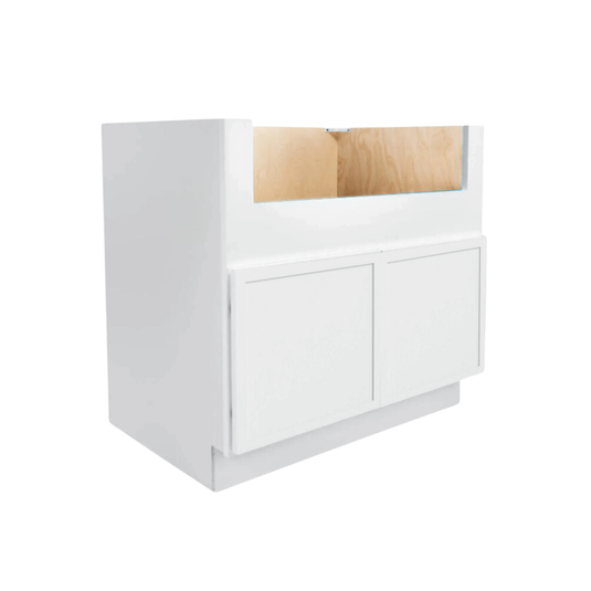 FSM36 Double Door Farmhouse Sink Base Cabinet, 36W x 34.5H x 24D inch