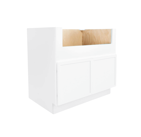 FSM36 Double Door Farmhouse Sink Base Cabinet, 36W x 34.5H x 24D inch