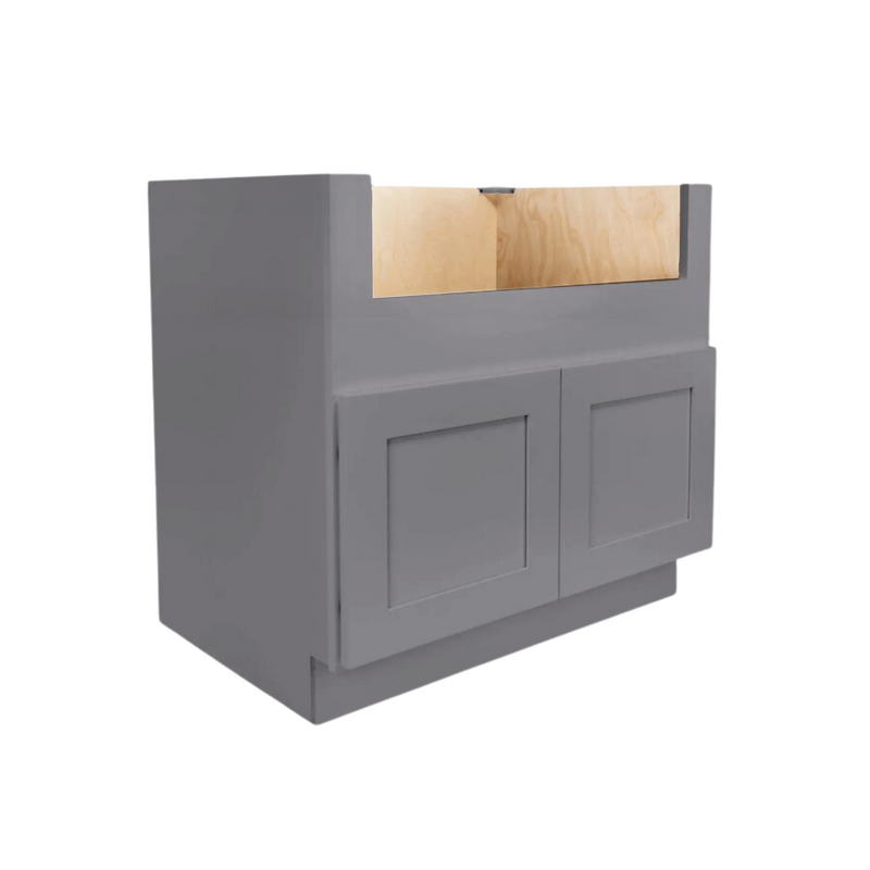 Load image into Gallery viewer, FSM36 Double Door Farmhouse Sink Base Cabinet, 36W x 34.5H x 24D inch
