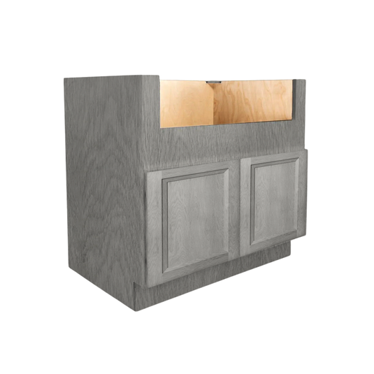 FSM36 Double Door Farmhouse Sink Base Cabinet, 36W x 34.5H x 24D inch