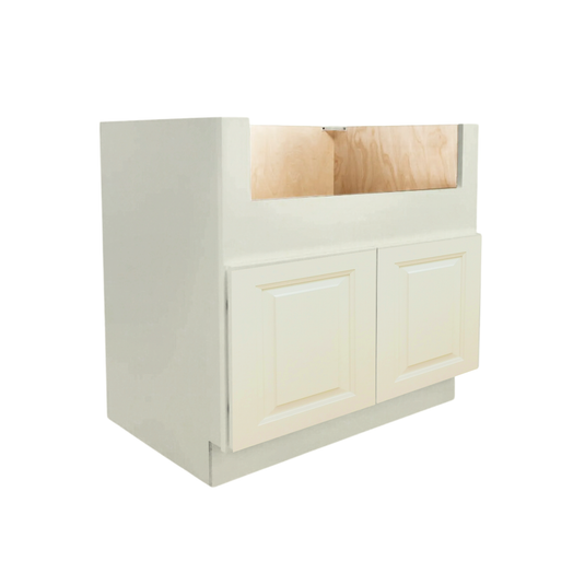 FSM36 Double Door Farmhouse Sink Base Cabinet, 36W x 34.5H x 24D inch