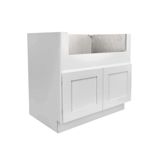 FSM36 Double Door Farmhouse Sink Base Cabinet, 36W x 34.5H x 24D inch