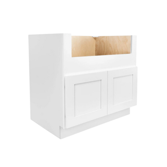 FSM36 Double Door Farmhouse Sink Base Cabinet, 36W x 34.5H x 24D inch