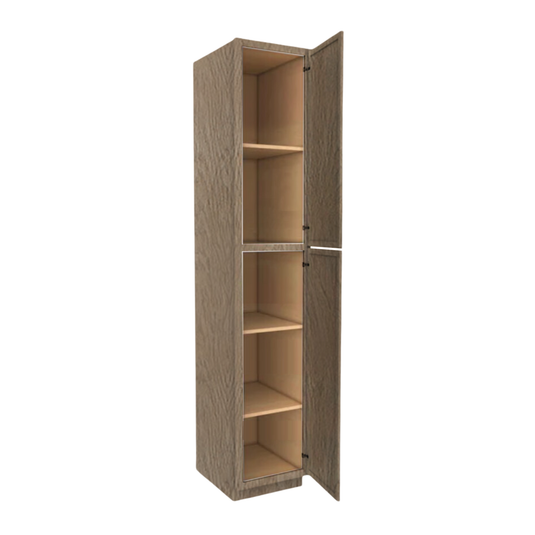 1 Door Pantry Cabinet, 18W x 90H x 24D inch