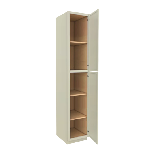 1 Door Pantry Cabinet, 18W x 90H x 24D inch