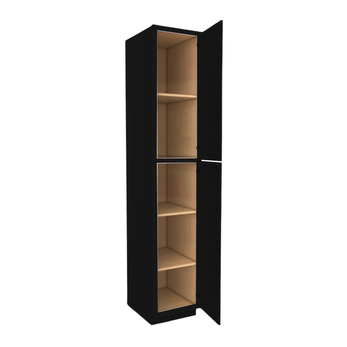 1 Door Pantry Cabinet, 18W x 90H x 24D inch