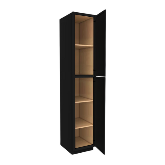 1 Door Pantry Cabinet, 18W x 90H x 24D inch