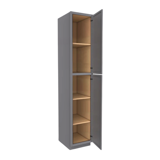 1 Door Pantry Cabinet, 18W x 90H x 24D inch