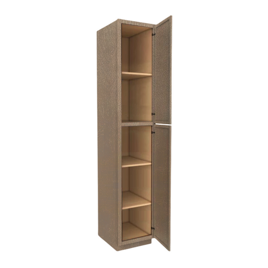 1 Door Pantry Cabinet, 18W x 90H x 24D inch