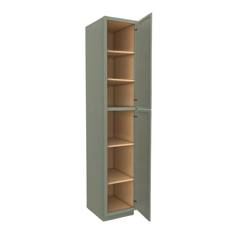 Load image into Gallery viewer, 1 Door Pantry Cabinet, 18W x 96H x 24D inch
