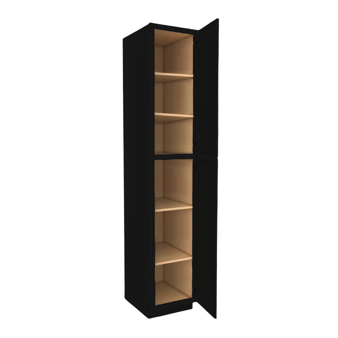 1 Door Pantry Cabinet, 18W x 96H x 24D inch