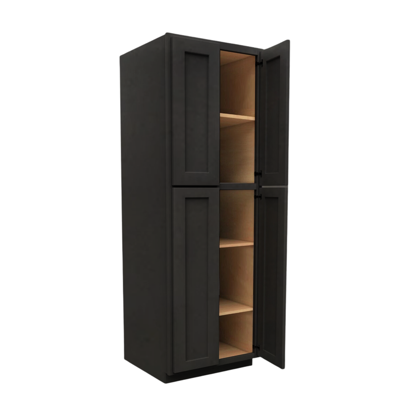 Load image into Gallery viewer, Pantry Cabinet 1 Door 4 Shelves 24&quot; W x 84&quot; H x 24&quot; D
