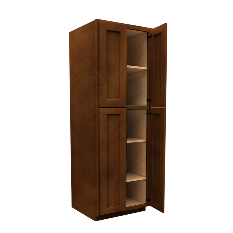 Load image into Gallery viewer, Pantry Cabinet 2 Doors, 4 Shelves 30&quot; W x 90&quot; H x 24&quot; D
