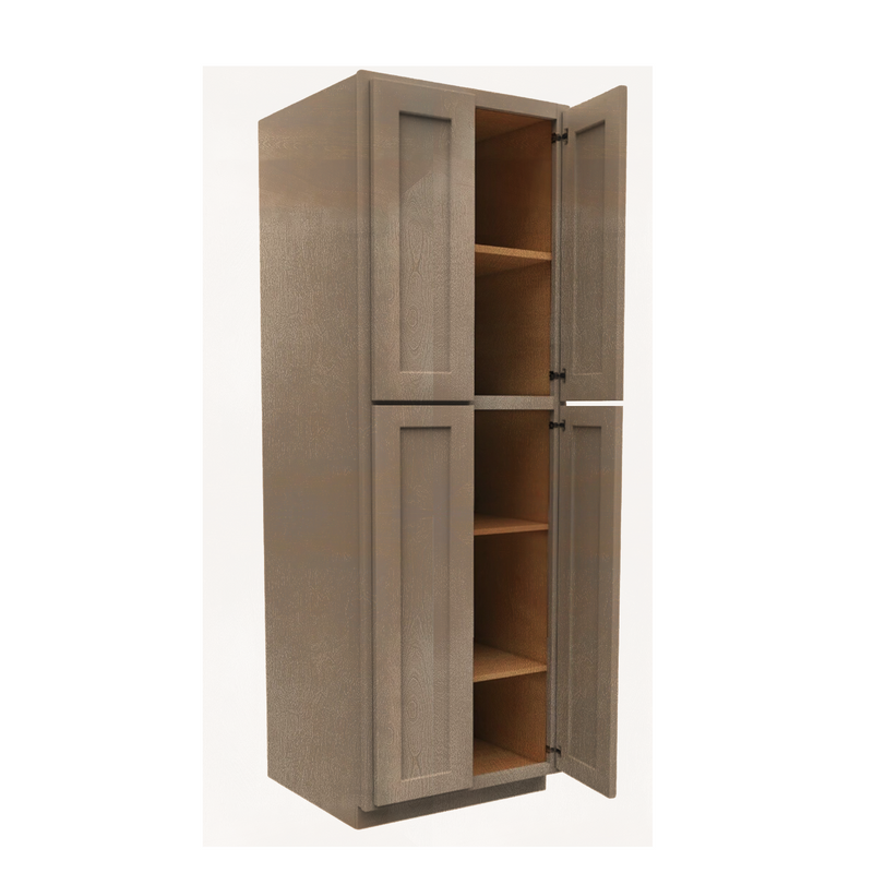 Load image into Gallery viewer, Pantry Cabinet 2 Doors, 4 Shelves 30&quot; W x 90&quot; H x 24&quot; D
