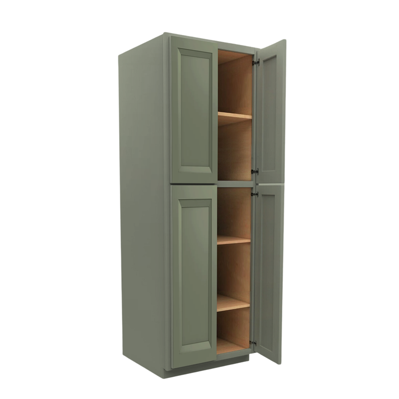 Load image into Gallery viewer, Pantry Cabinet 2 Doors, 4 Shelves 30&quot; W x 90&quot; H x 24&quot; D
