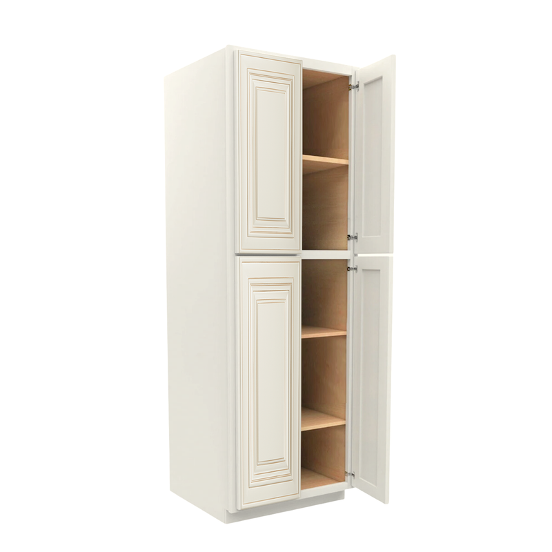 Load image into Gallery viewer, Pantry Cabinet 2 Doors, 4 Shelves 30&quot; W x 90&quot; H x 24&quot; D
