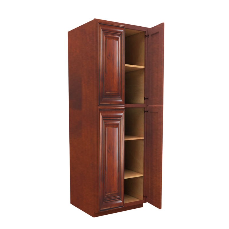 Load image into Gallery viewer, Pantry Cabinet 2 Doors, 4 Shelves 30&quot; W x 90&quot; H x 24&quot; D
