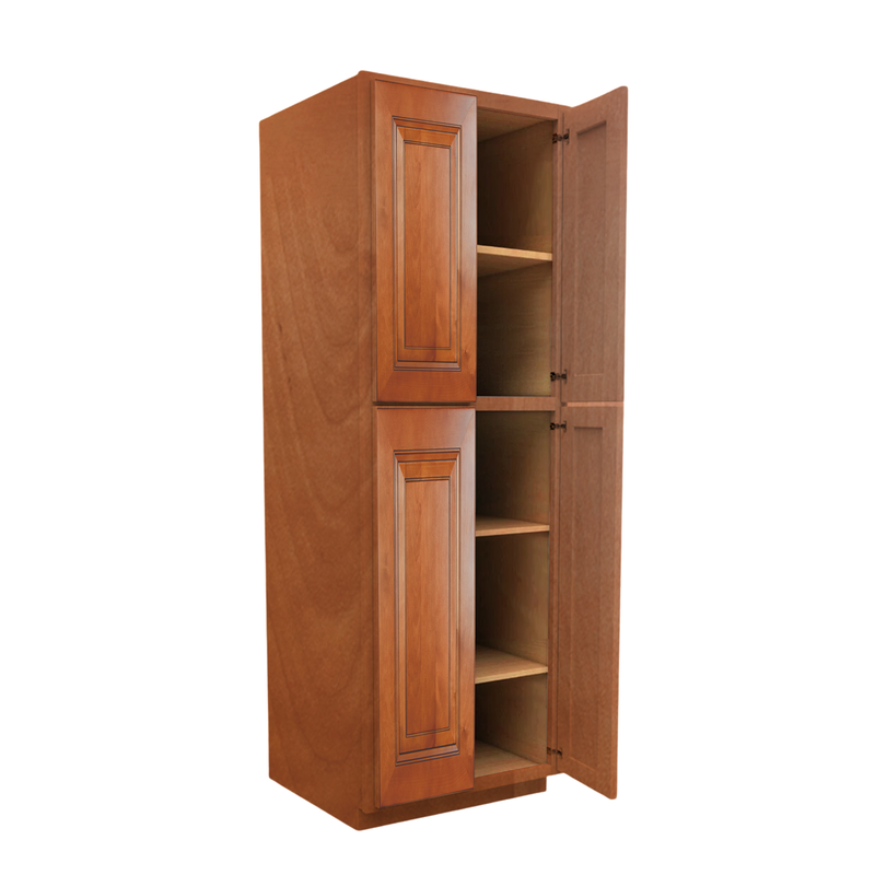 Load image into Gallery viewer, Pantry Cabinet 2 Doors, 4 Shelves 30&quot; W x 90&quot; H x 24&quot; D
