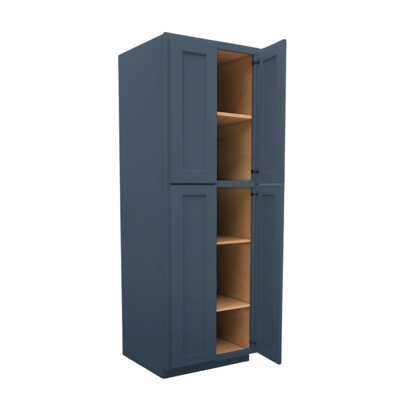 Load image into Gallery viewer, Pantry Cabinet 2 Doors, 4 Shelves 30&quot; W x 90&quot; H x 24&quot; D
