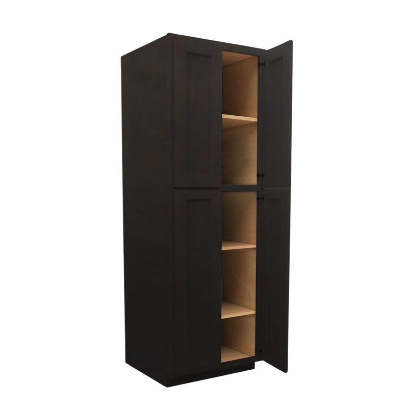 Load image into Gallery viewer, Pantry Cabinet 2 Doors, 4 Shelves 30&quot; W x 90&quot; H x 24&quot; D
