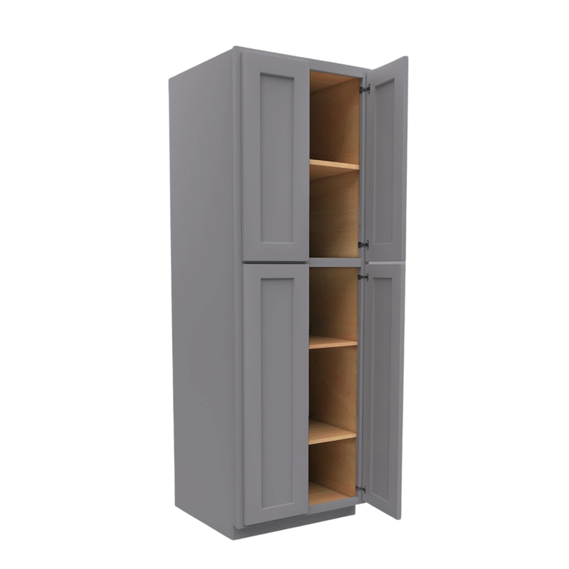 Load image into Gallery viewer, Pantry Cabinet 2 Doors, 4 Shelves 30&quot; W x 90&quot; H x 24&quot; D
