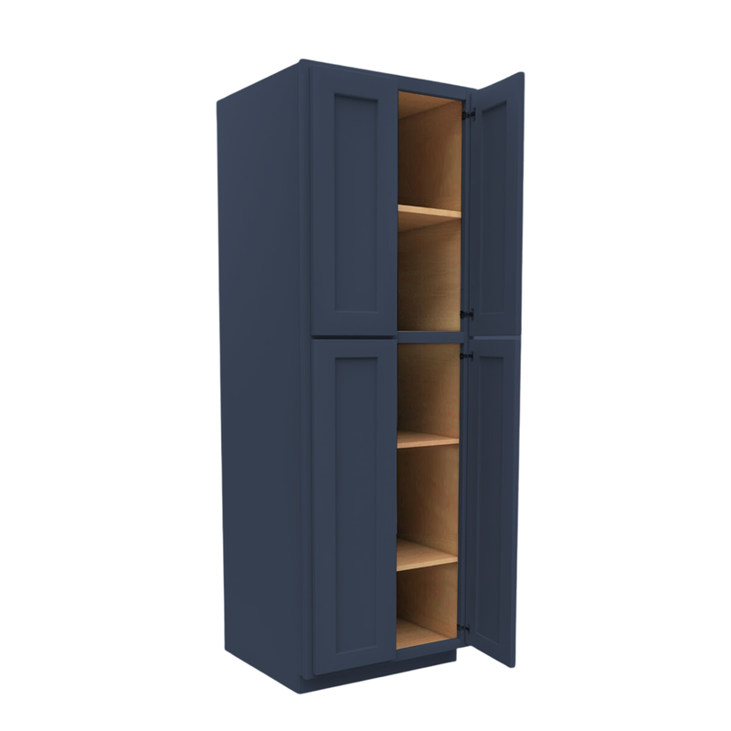 Load image into Gallery viewer, Pantry Cabinet 2 Doors, 4 Shelves 30&quot; W x 90&quot; H x 24&quot; D
