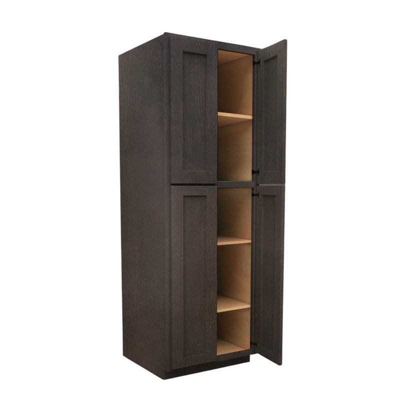 Load image into Gallery viewer, Pantry Cabinet 1 Door 4 Shelves 24&quot; W x 84&quot; H x 24&quot; D
