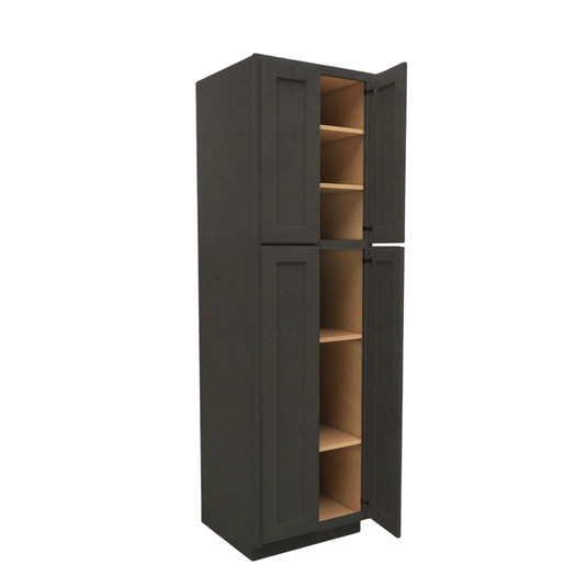 Pantry Cabinet 2 Doors, 5 Shelves 30" W x 96" H x 24" D