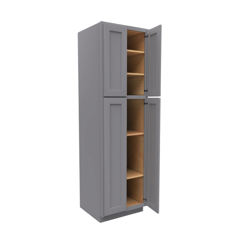 Load image into Gallery viewer, Pantry Cabinet 2 Doors, 5 Shelves 24&quot; W x 96&quot; H x 24&quot; D
