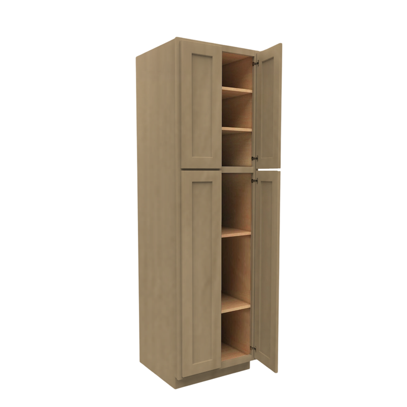 Load image into Gallery viewer, Pantry Cabinet 2 Doors, 5 Shelves 24&quot; W x 96&quot; H x 24&quot; D
