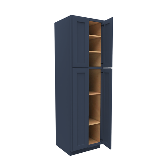 Pantry Cabinet 2 Doors, 5 Shelves 24" W x 96" H x 24" D