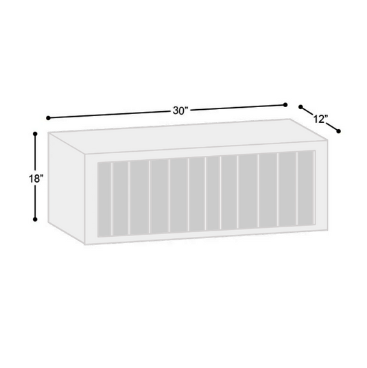 Plate Rack Cabinet, 12" Deep Dish Organizer for Kitchen