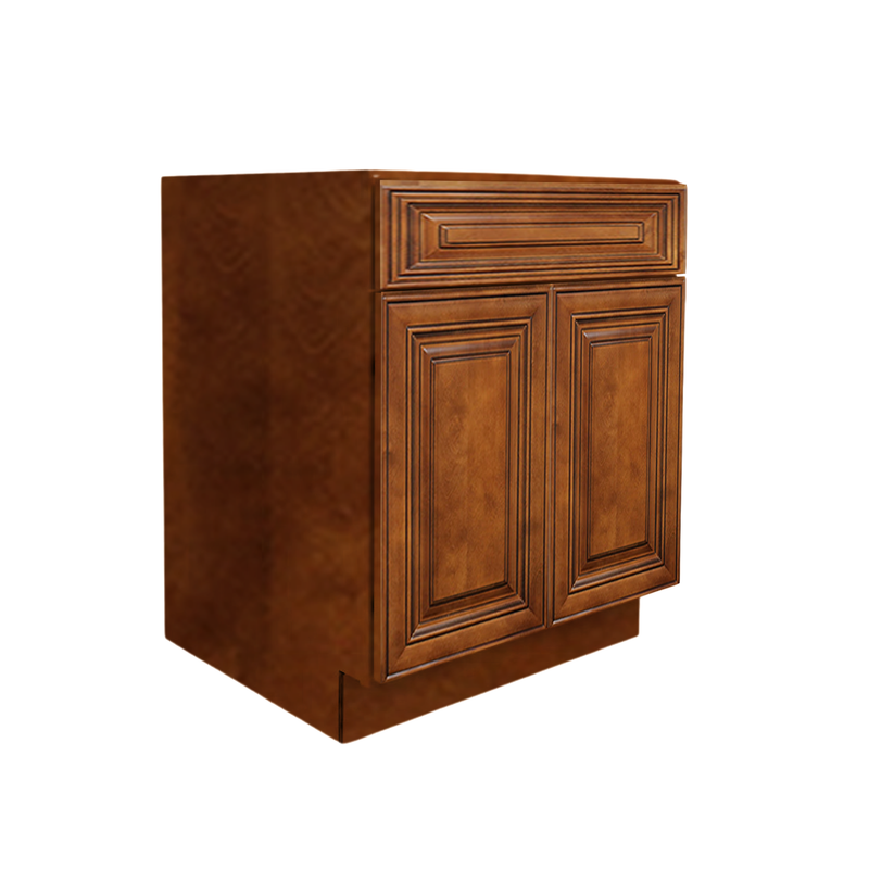 Load image into Gallery viewer, SB33 Soft Edge 2 Door Sink Cabinet, 33W x 34.5H x 24D inch
