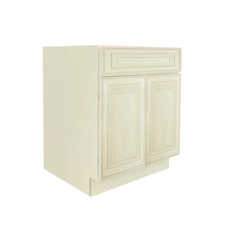 Load image into Gallery viewer, SB33 Soft Edge 2 Door Sink Cabinet, 33W x 34.5H x 24D inch
