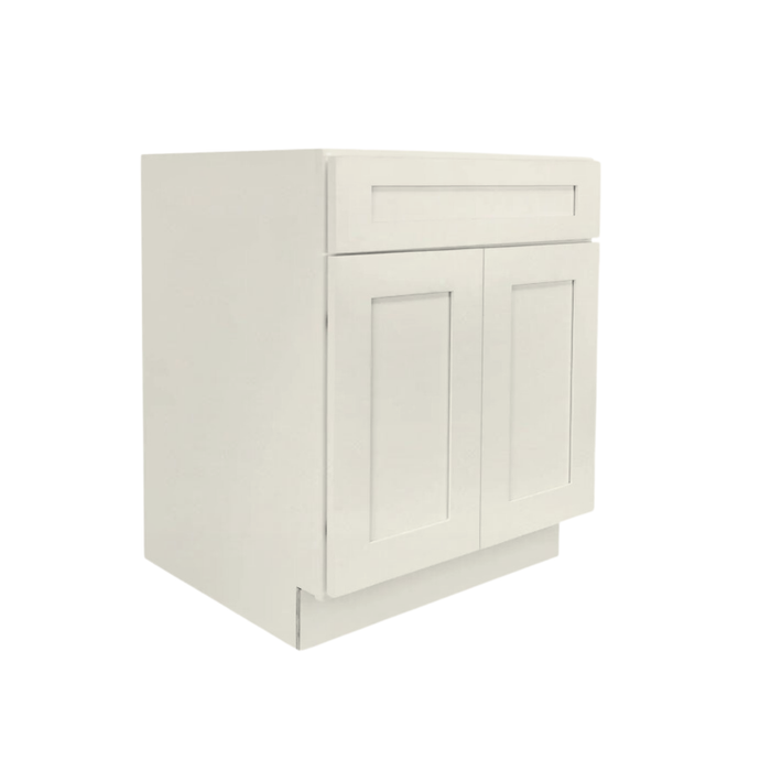 SB30 Double Door Bathroom Vanity Sink Cabinet, 30W x 34.5H x 24D inch