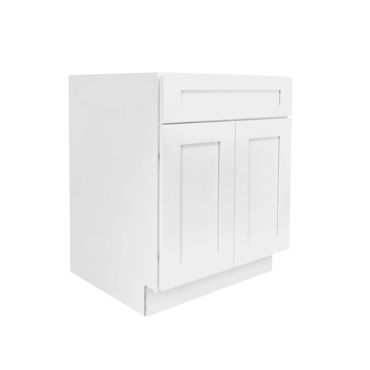 Vanity Sink Base 2 Doors, 1 False Drawer 36" W x 34.5" H x 21" D