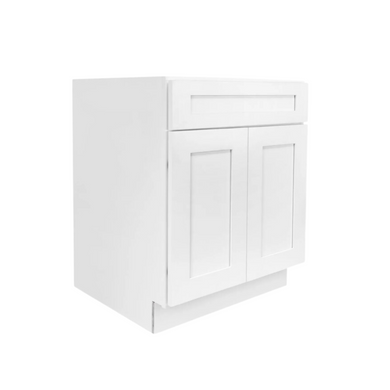 SB30 Double Door Bathroom Vanity Sink Cabinet, 30W x 34.5H x 24D inch