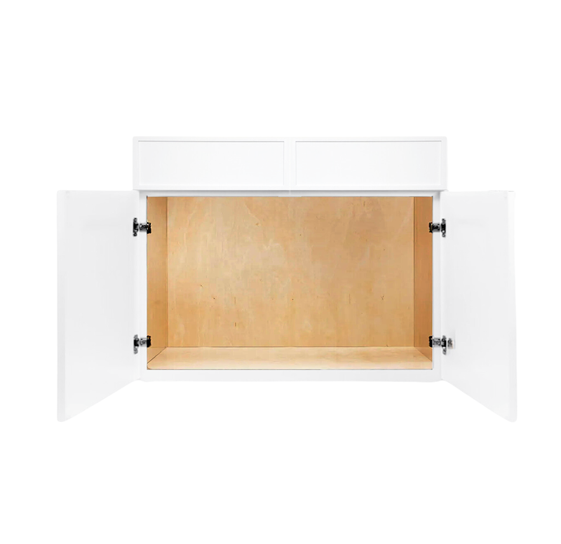 Load image into Gallery viewer, SB33 Soft Edge 2 Door Sink Cabinet, 33W x 34.5H x 24D inch
