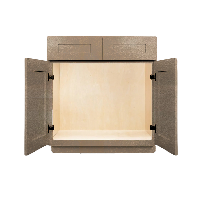 Load image into Gallery viewer, SB33 Soft Edge 2 Door Sink Cabinet, 33W x 34.5H x 24D inch
