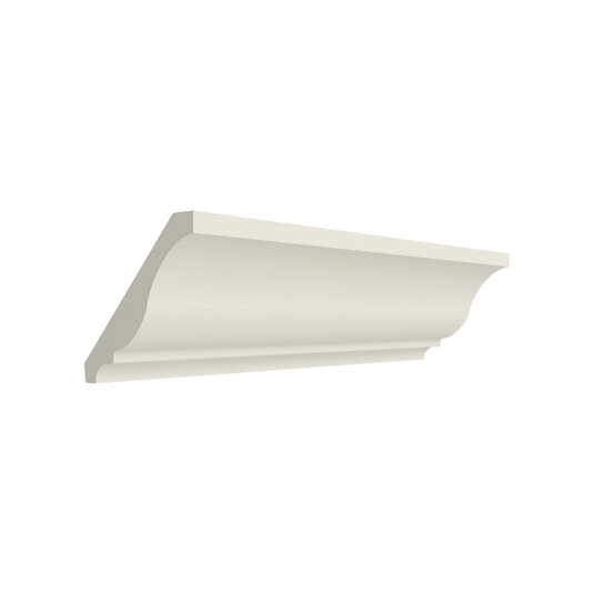 SCM3.625 Shaker Crown Molding for Shaker Style Cabinets, 96.02L X 5.2W X 0.75H inch