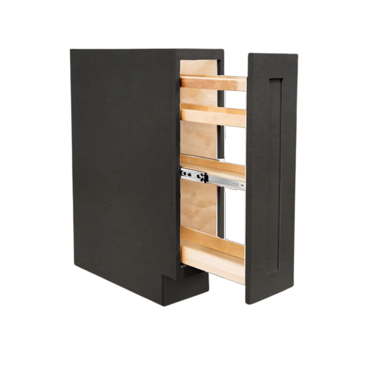 Load image into Gallery viewer, SP09 Spice Rack Cabinet, 2 &amp; 4 Tracks Organizer for Kitchen, 09W x 34.5H x 24D inch
