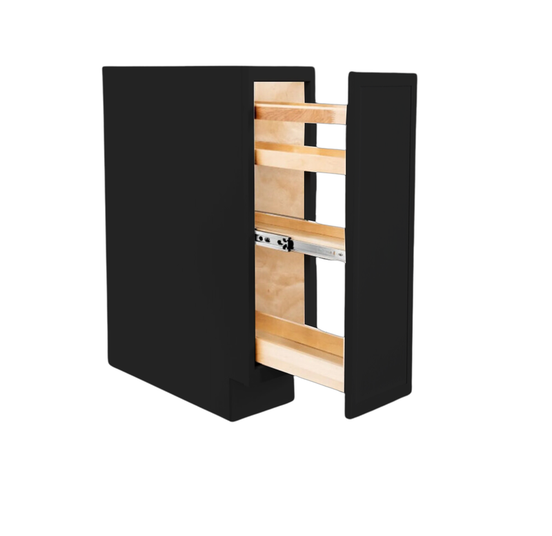 Load image into Gallery viewer, SP09 Spice Rack Cabinet, 2 &amp; 4 Tracks Organizer for Kitchen, 09W x 34.5H x 24D inch
