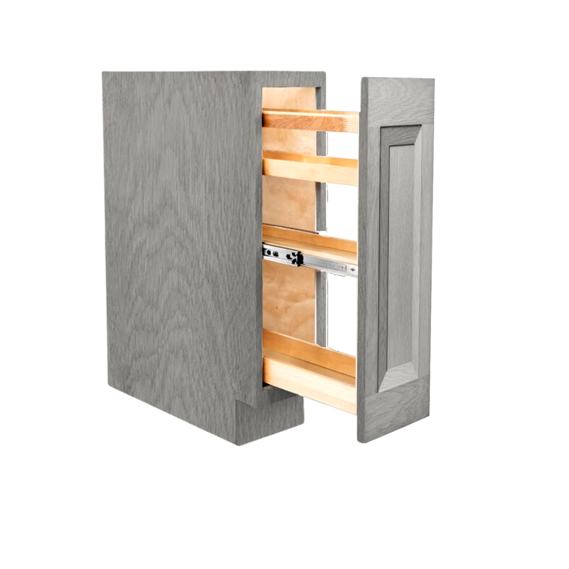 Load image into Gallery viewer, SP09 Spice Rack Cabinet, 2 &amp; 4 Tracks Organizer for Kitchen, 09W x 34.5H x 24D inch
