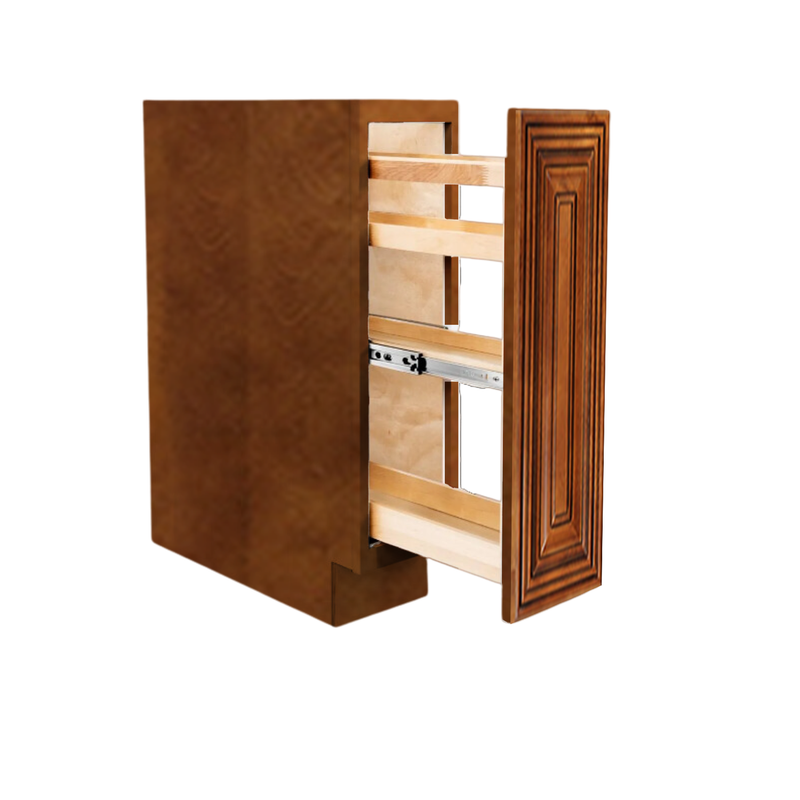 Load image into Gallery viewer, SP09 Spice Rack Cabinet, 2 &amp; 4 Tracks Organizer for Kitchen, 09W x 34.5H x 24D inch
