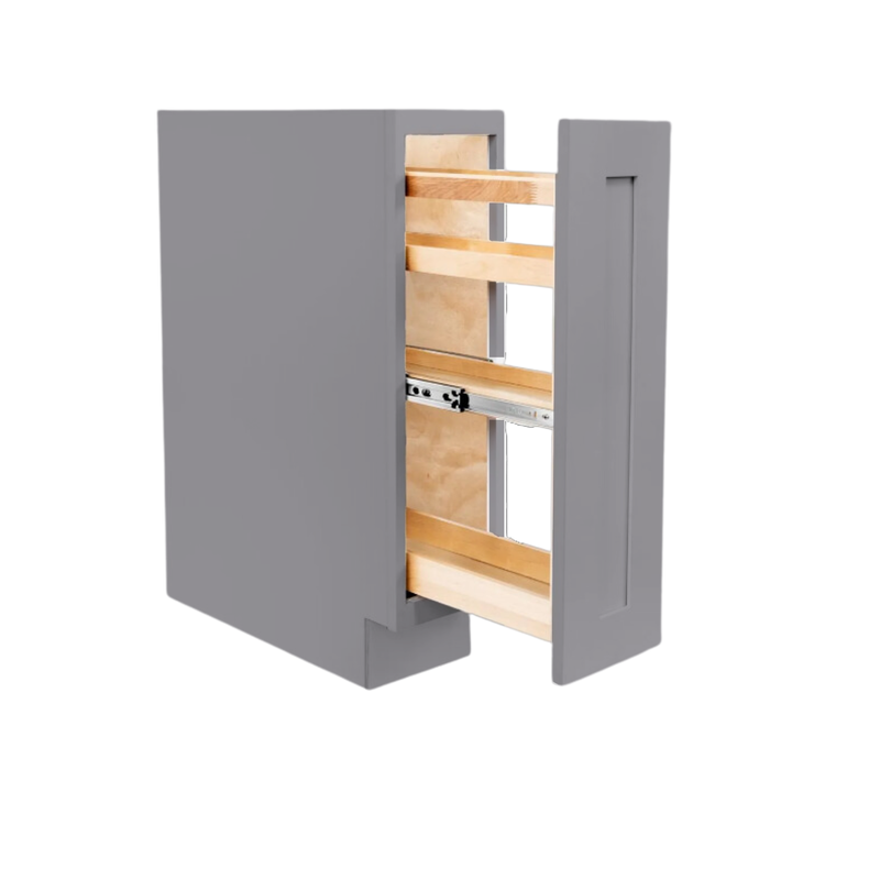 Load image into Gallery viewer, SP09 Spice Rack Cabinet, 2 &amp; 4 Tracks Organizer for Kitchen, 09W x 34.5H x 24D inch
