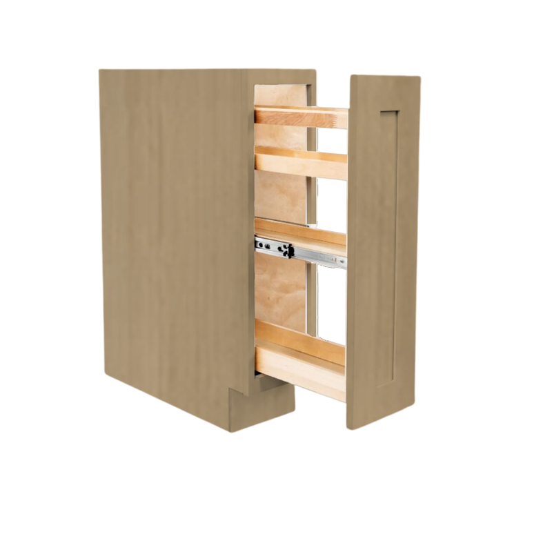 Load image into Gallery viewer, SP09 Spice Rack Cabinet, 2 &amp; 4 Tracks Organizer for Kitchen, 09W x 34.5H x 24D inch
