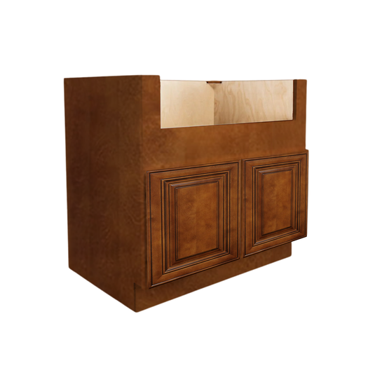 FSM36 Double Door Farmhouse Sink Base Cabinet, 36W x 34.5H x 24D inch