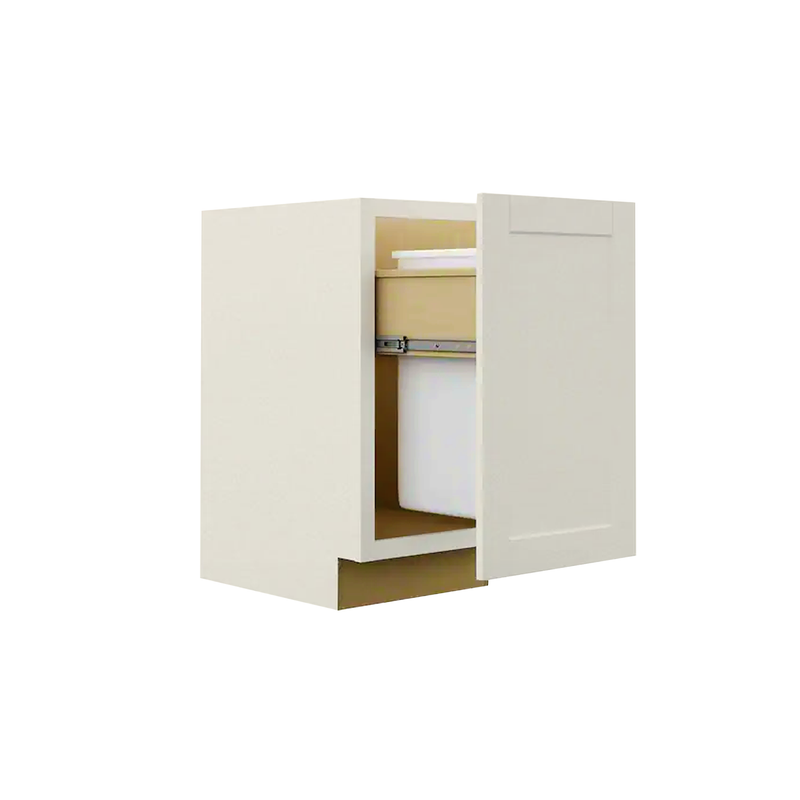 Load image into Gallery viewer, B18-TRASH-SC Base Waste Basket Cabinet, 18W x 34.5H x 24D inch
